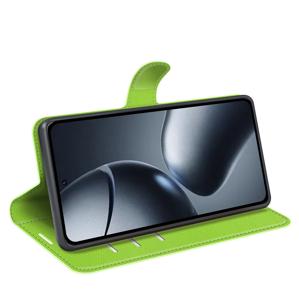 Xiaomi 15T Pro PU Wallet Case [Green]