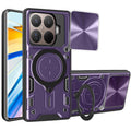 Xiaomi 15T Pro Ring Kickstand Case w/ Camera Cover [Purple] - Purple