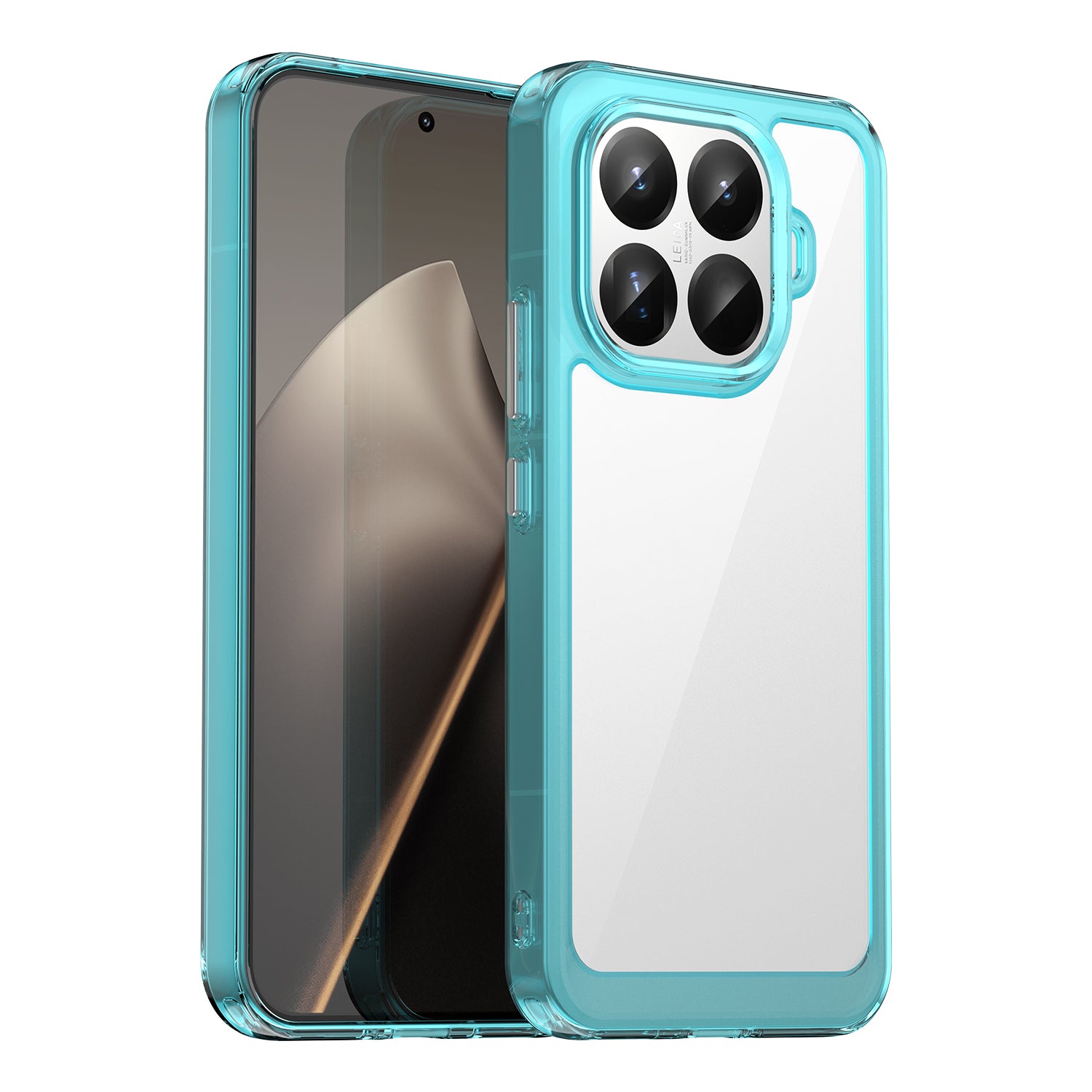 Xiaomi 15T Pro Soft TPU Bumper Case [Clear Blue]