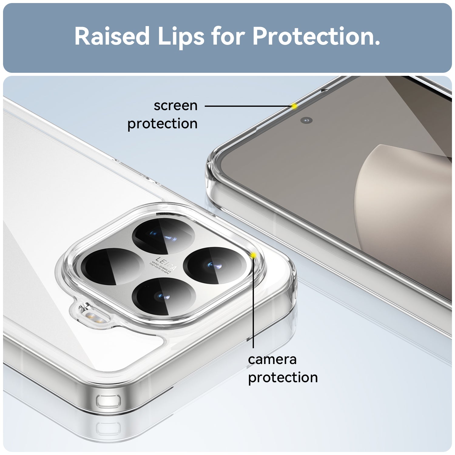 Xiaomi 15T Pro Soft TPU Bumper Case [Clear]