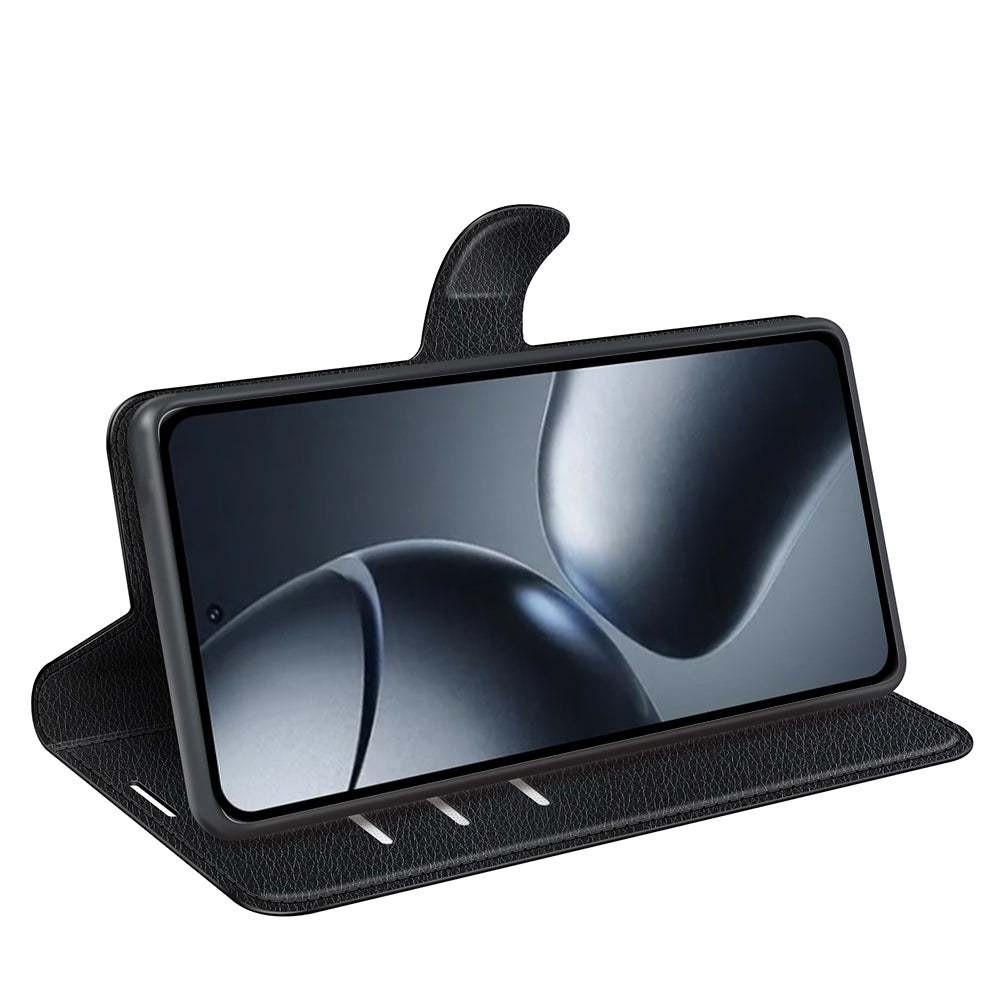 Xiaomi 15T PU Wallet Case [Black]