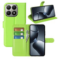 Xiaomi 15T PU Wallet Case [Green] - Green