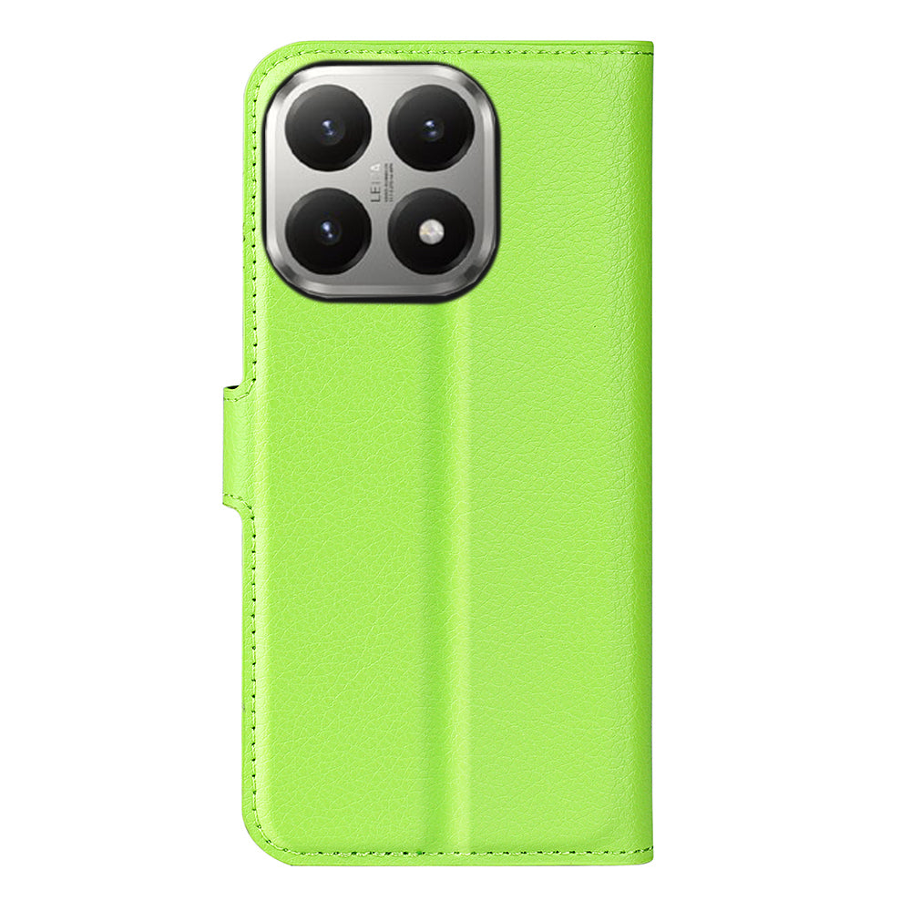 Xiaomi 15T PU Wallet Case [Green]