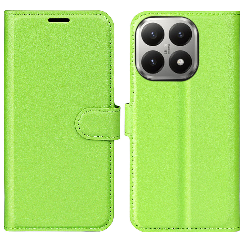 Xiaomi 15T PU Wallet Case [Green]