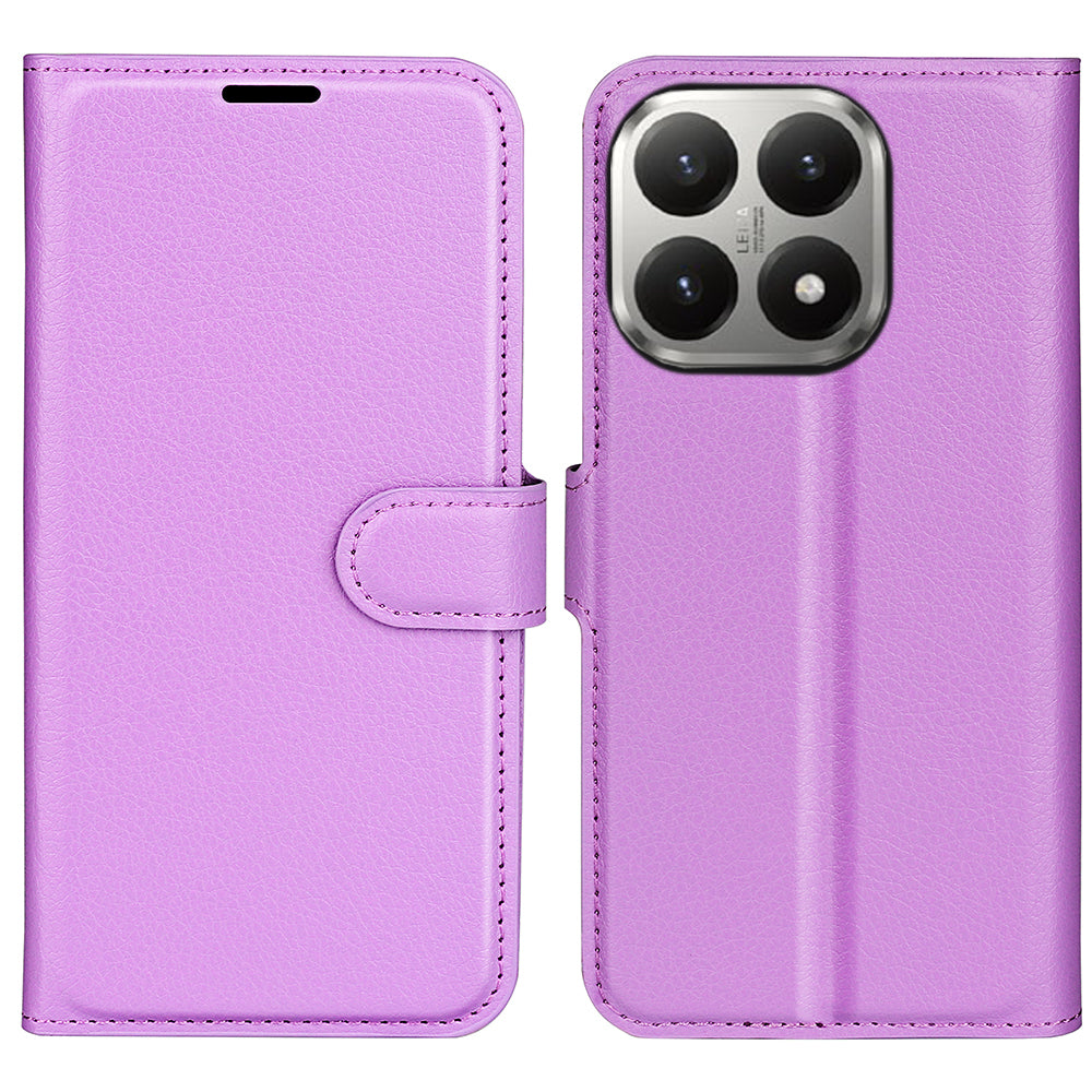 Xiaomi 15T PU Wallet Case [Purple]