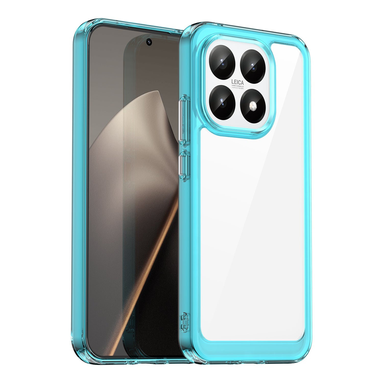 Xiaomi 15T Soft TPU Bumper Case [Clear Blue]