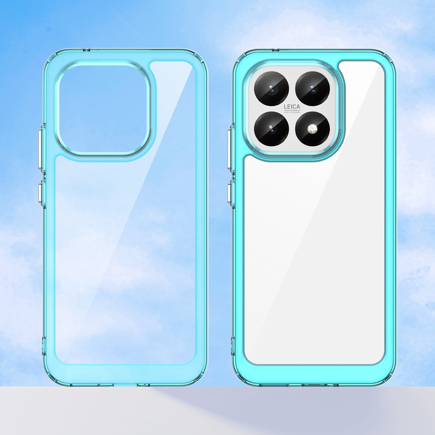 Xiaomi 15T Soft TPU Bumper Case [Clear Blue]