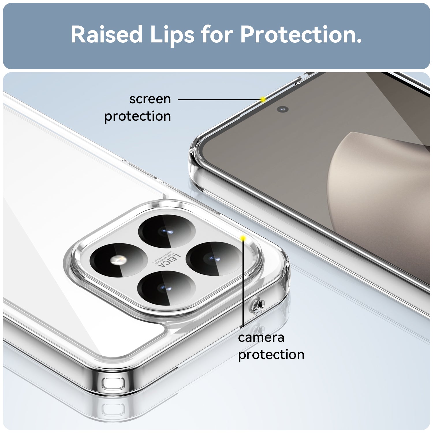 Xiaomi 15T Soft TPU Bumper Case [Clear]