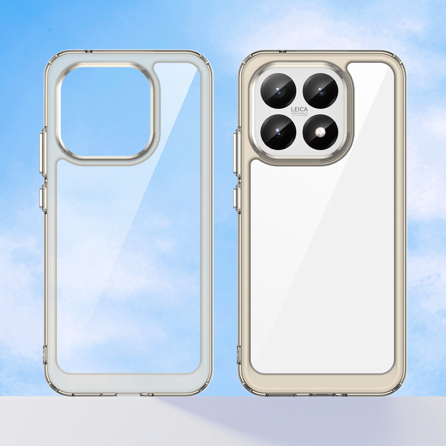 Xiaomi 15T Soft TPU Bumper Case [Clear Grey]