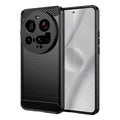 Xiaomi 15 Ultra Carbon Fibre TPU Case Slim Shockproof Cover Black - Black