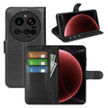 Xiaomi 15 Ultra PU Wallet Case [Black] - Black