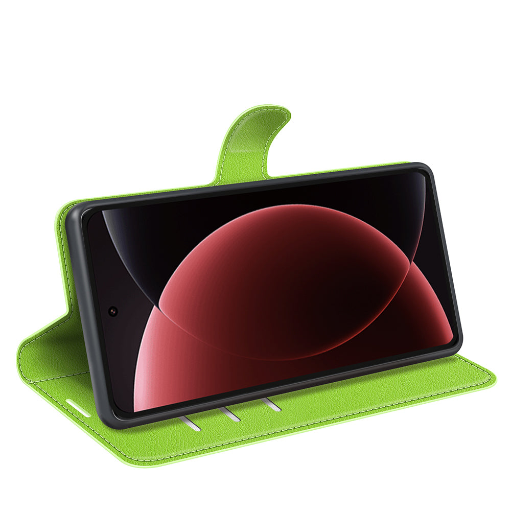 Xiaomi 15 Ultra PU Wallet Case [Green]