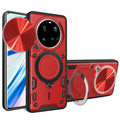 Xiaomi 15 Ultra Ring Kickstand Case w/ Camera Cover [Red] - Red