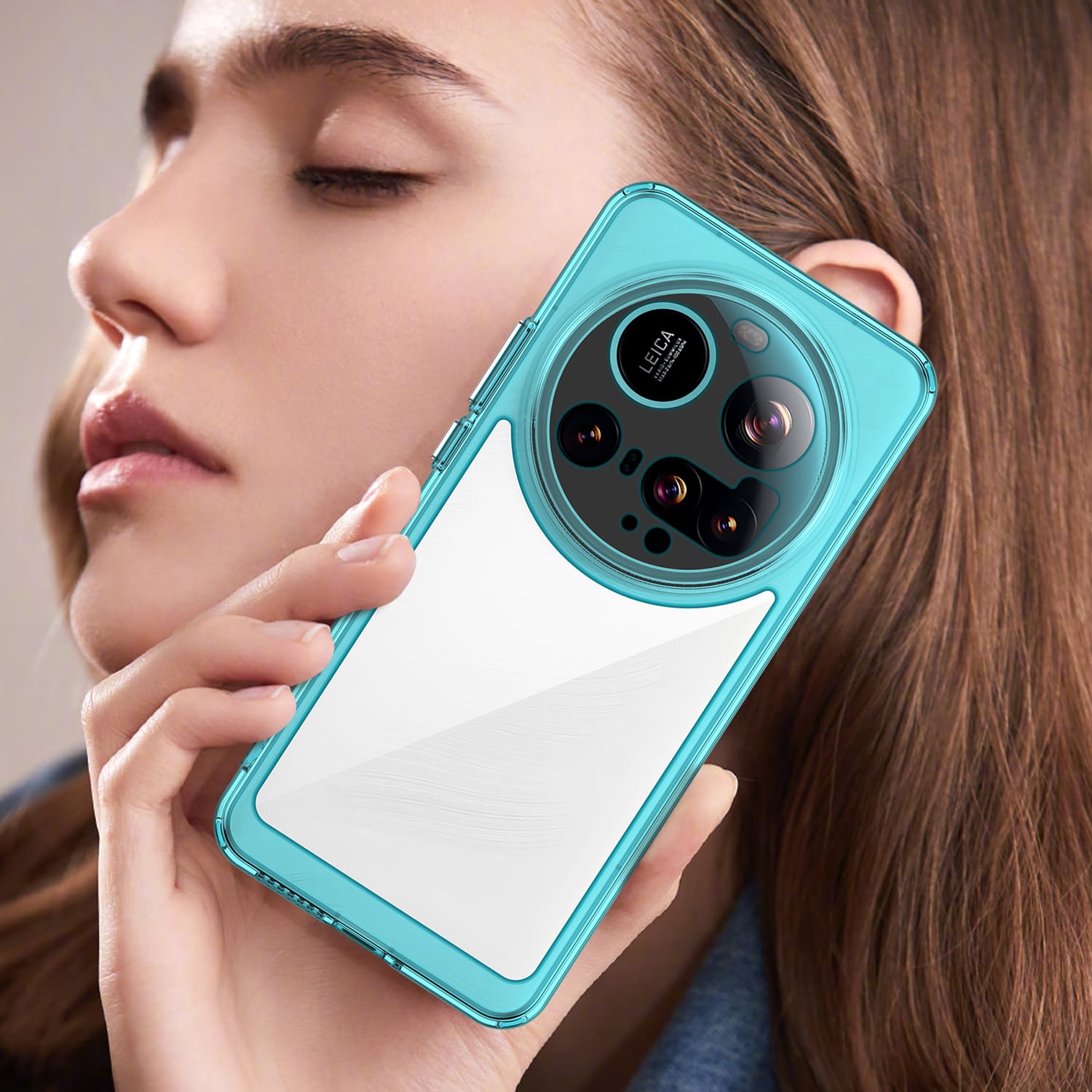 Xiaomi 15 Ultra Soft TPU Bumper Case (Clear Blue)