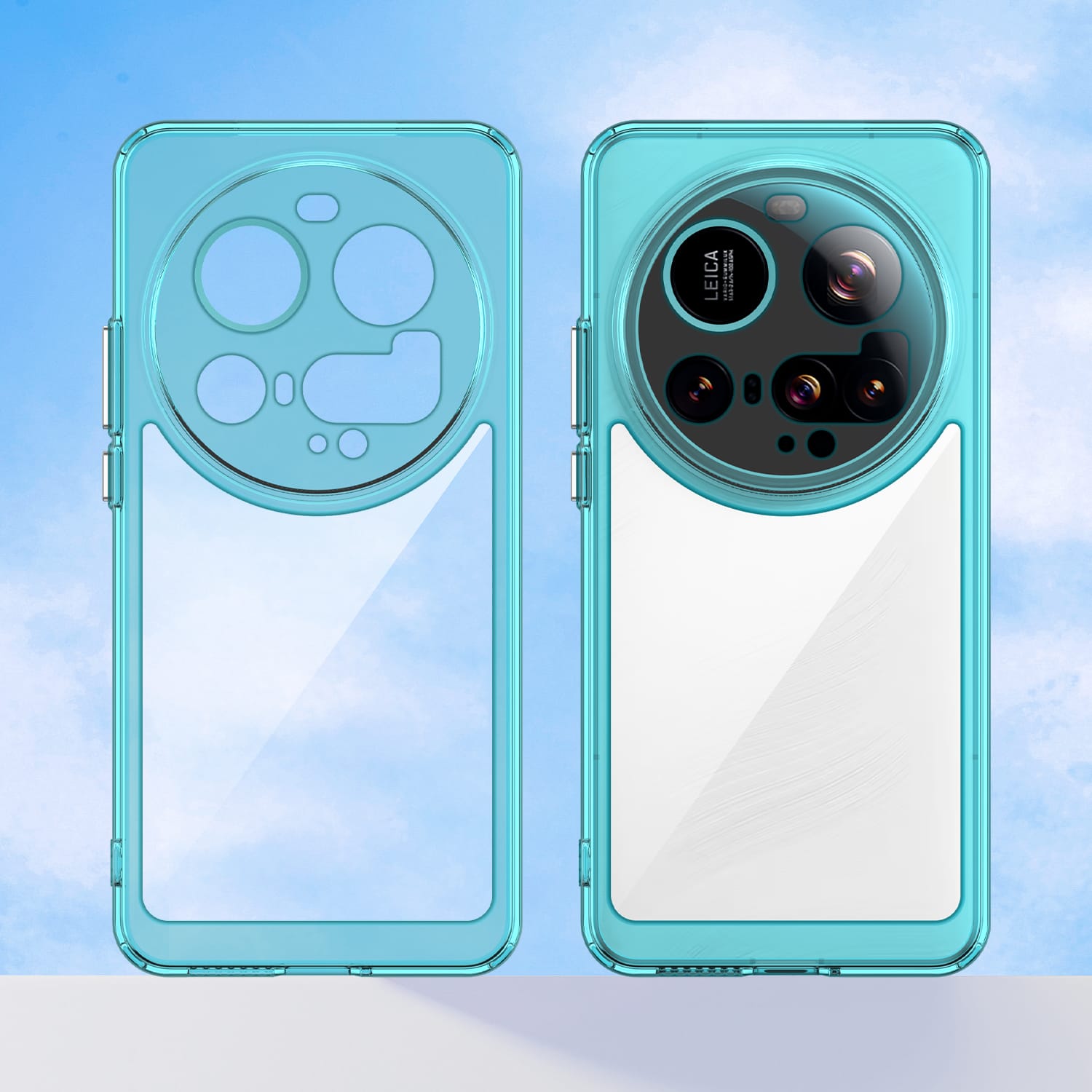 Xiaomi 15 Ultra Soft TPU Bumper Case (Clear Blue)