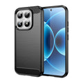 Xiaomi 17 Carbon Fibre TPU Case Slim Shockproof Cover Black - Black