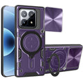 Xiaomi 17  Ring Kickstand Case w/ Camera Cover [Purple] - Purple