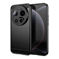 Xiaomi 17 Ultra Carbon Fibre TPU Case Slim Shockproof Cover Black - Black