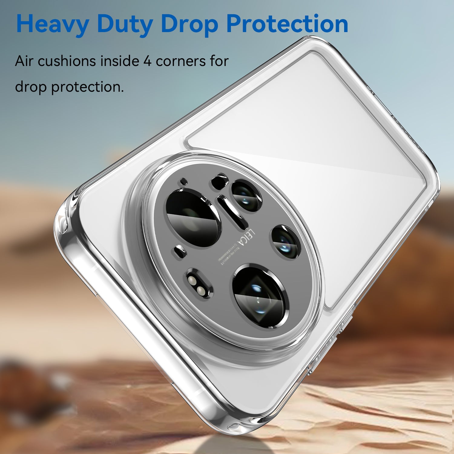 Xiaomi 17 Ultra Soft TPU Bumper Shockproof Cover Case [Clear]