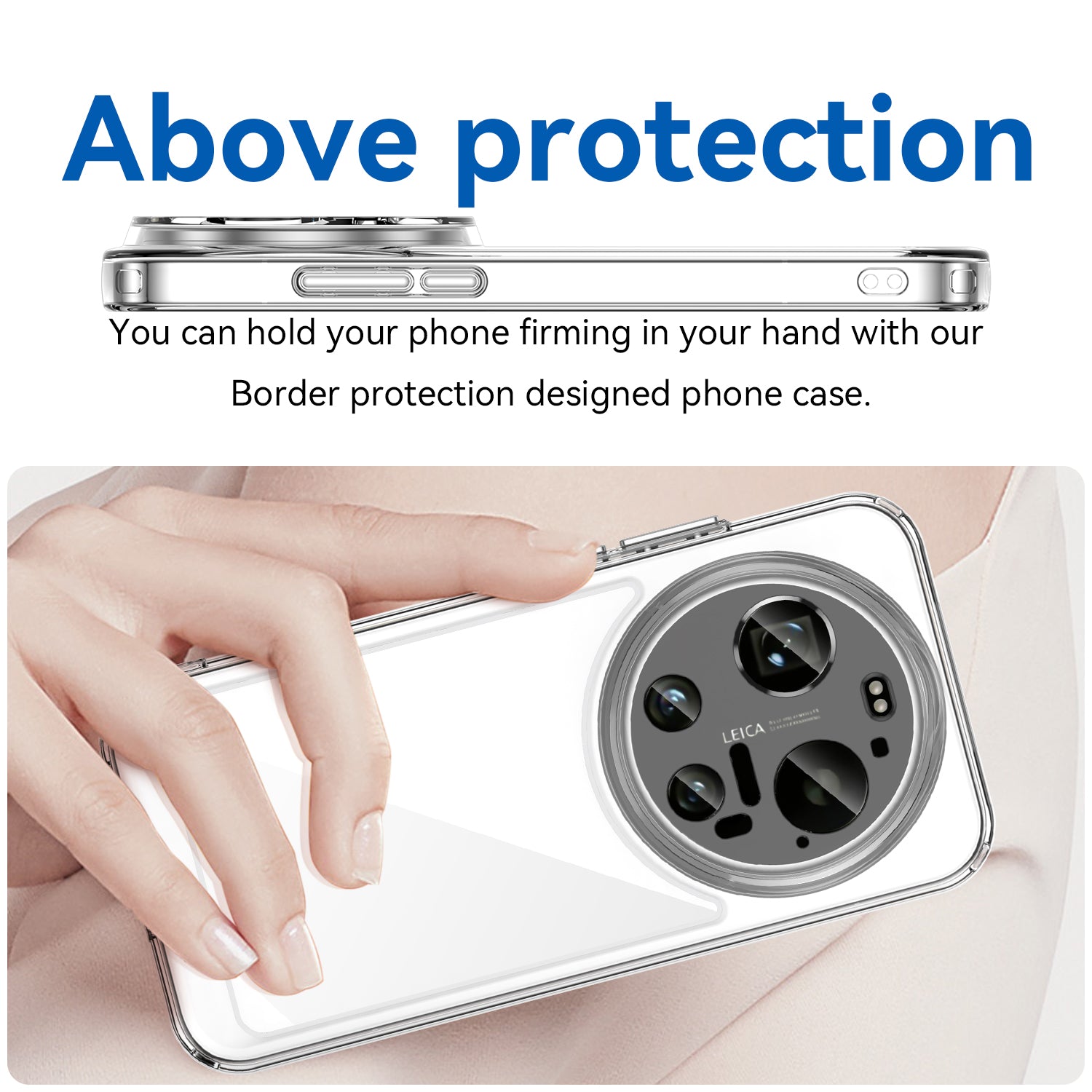 Xiaomi 17 Ultra Soft TPU Bumper Shockproof Cover Case [Clear]