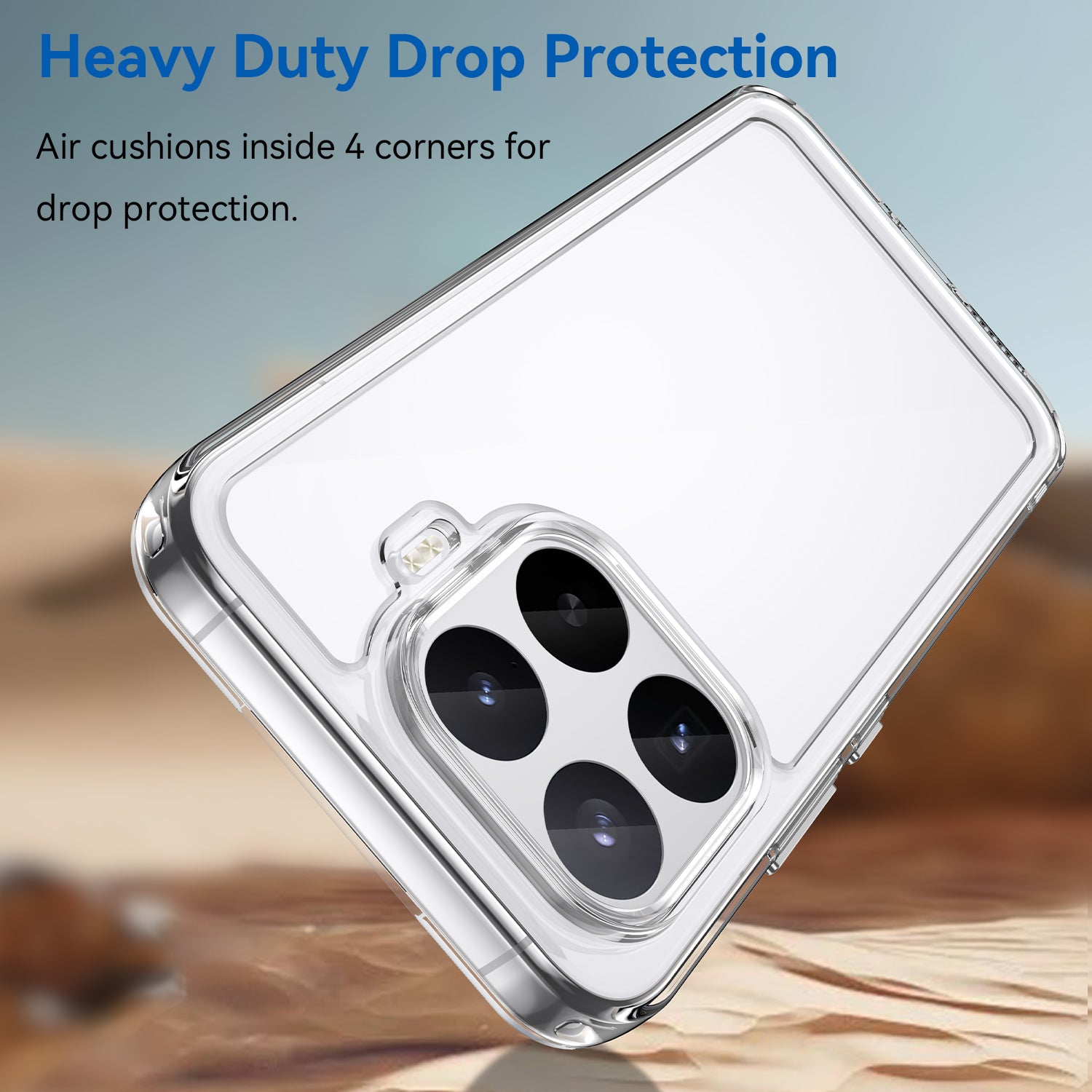 Xiaomi 17T Pro 5G Soft TPU Bumper Shockproof Cover Case [Clear]