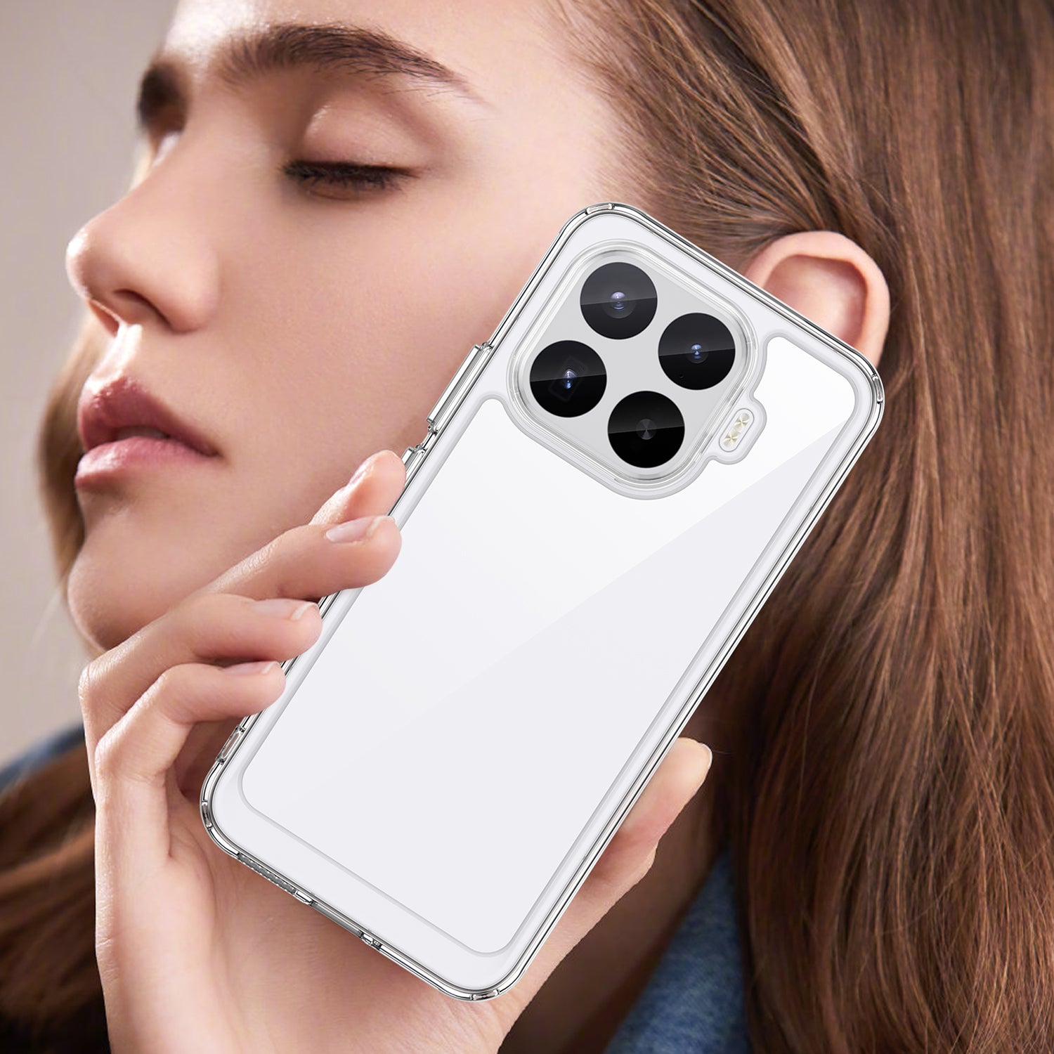 Xiaomi 17T Pro 5G Soft TPU Bumper Shockproof Cover Case [Clear]