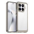 Xiaomi 17T 5G Soft TPU Bumper Shockproof Cover Case [Clear Grey] - Clear Grey