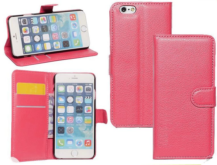 iPhone 6/6S Plus PU Wallet (Red)