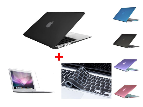 MacBook Air 11" (2012-2015) A1465 Matte Hard Case (Black)