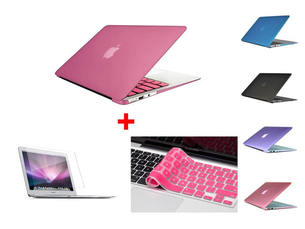MacBook Air 11" (2012-2015) A1465 Matte Hard Case (Pink)