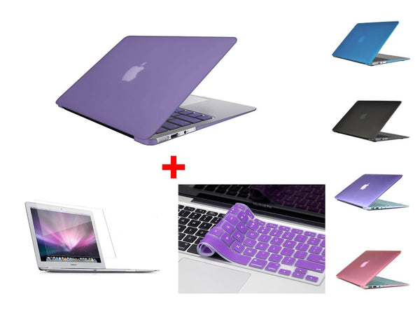 MacBook Air 11" (2012-2015) A1465 Matte Hard Case (Purple)