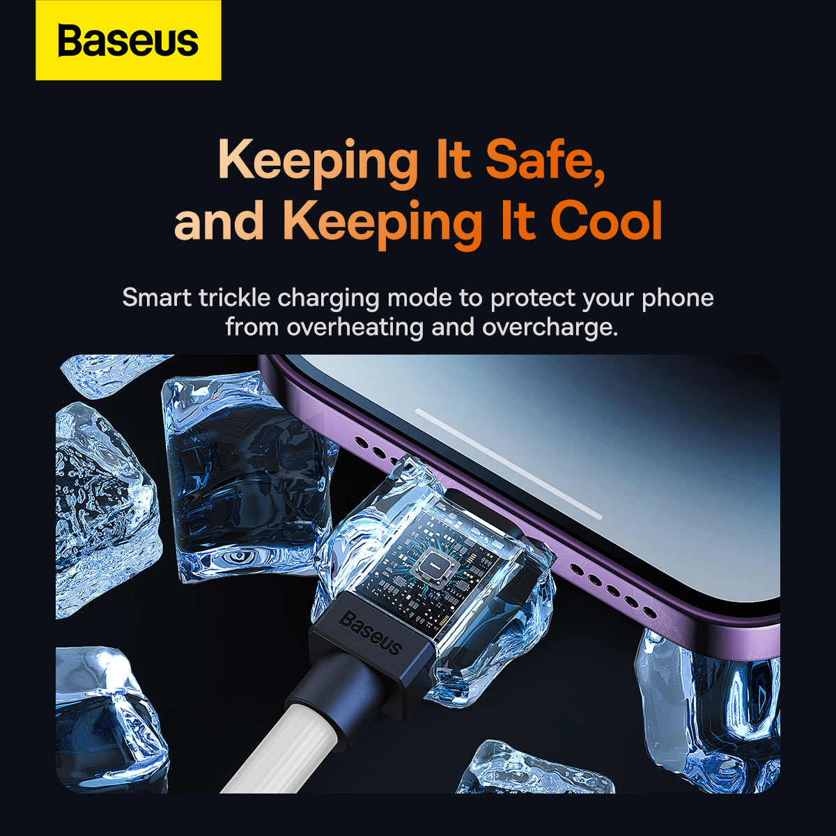 Baseus CoolPlay Series Fast Charging Cable Type-C to iPhone 20W 1m White
