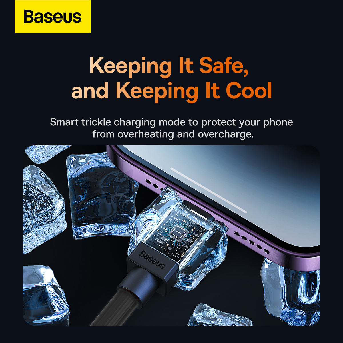 Baseus CoolPlay Series Fast Charging Cable Type-C to iPhone 20W 2m Black