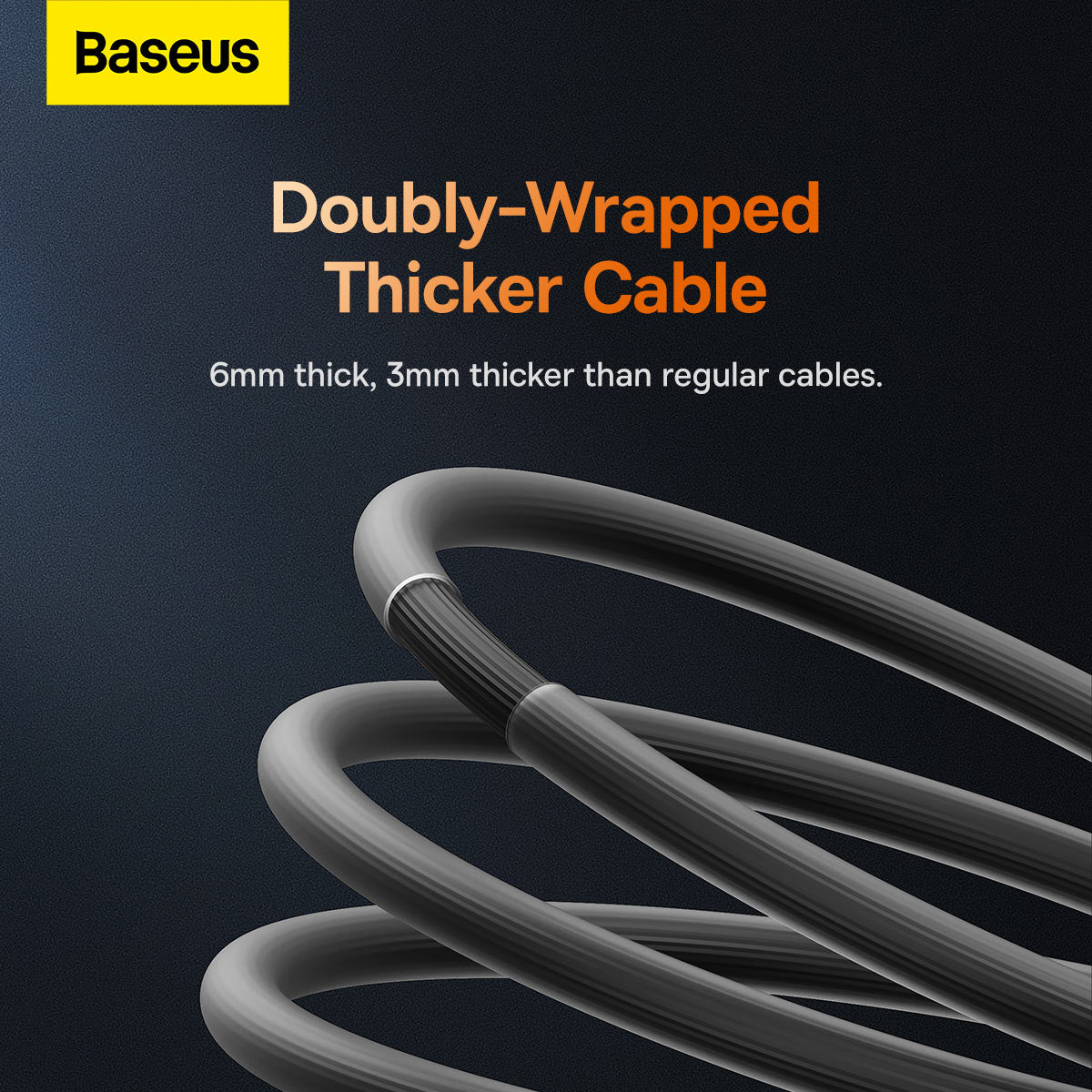 Baseus CoolPlay Series Fast Charging USB-A to iPhone Cable 2.4A 2m Black