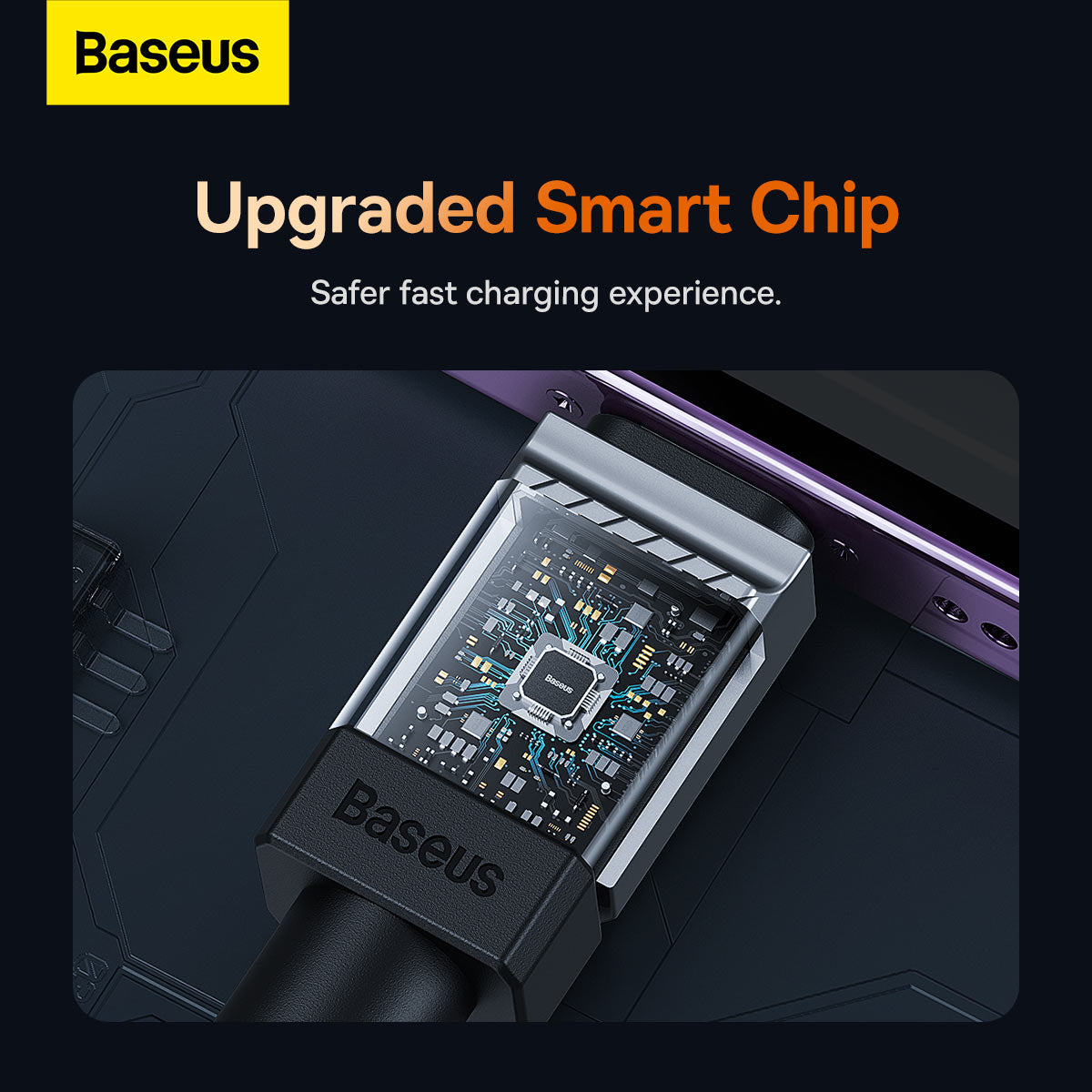 Baseus CoolPlay Series Fast Charging USB-A to iPhone Cable 2.4A 2m Black