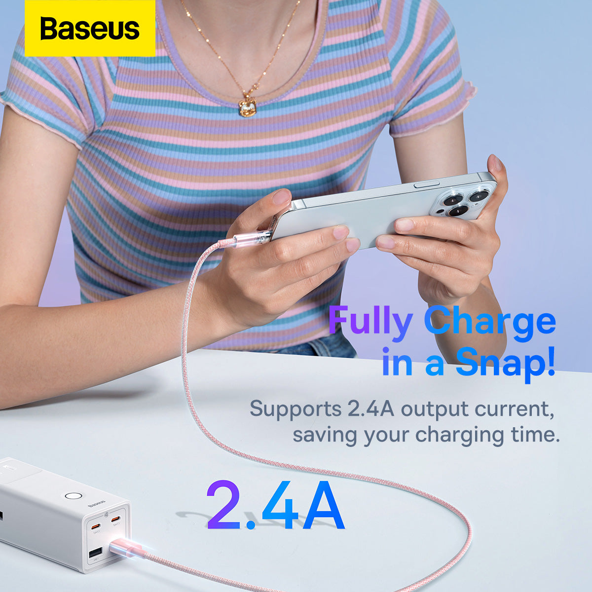 USB-A to Lightning Cable 1m