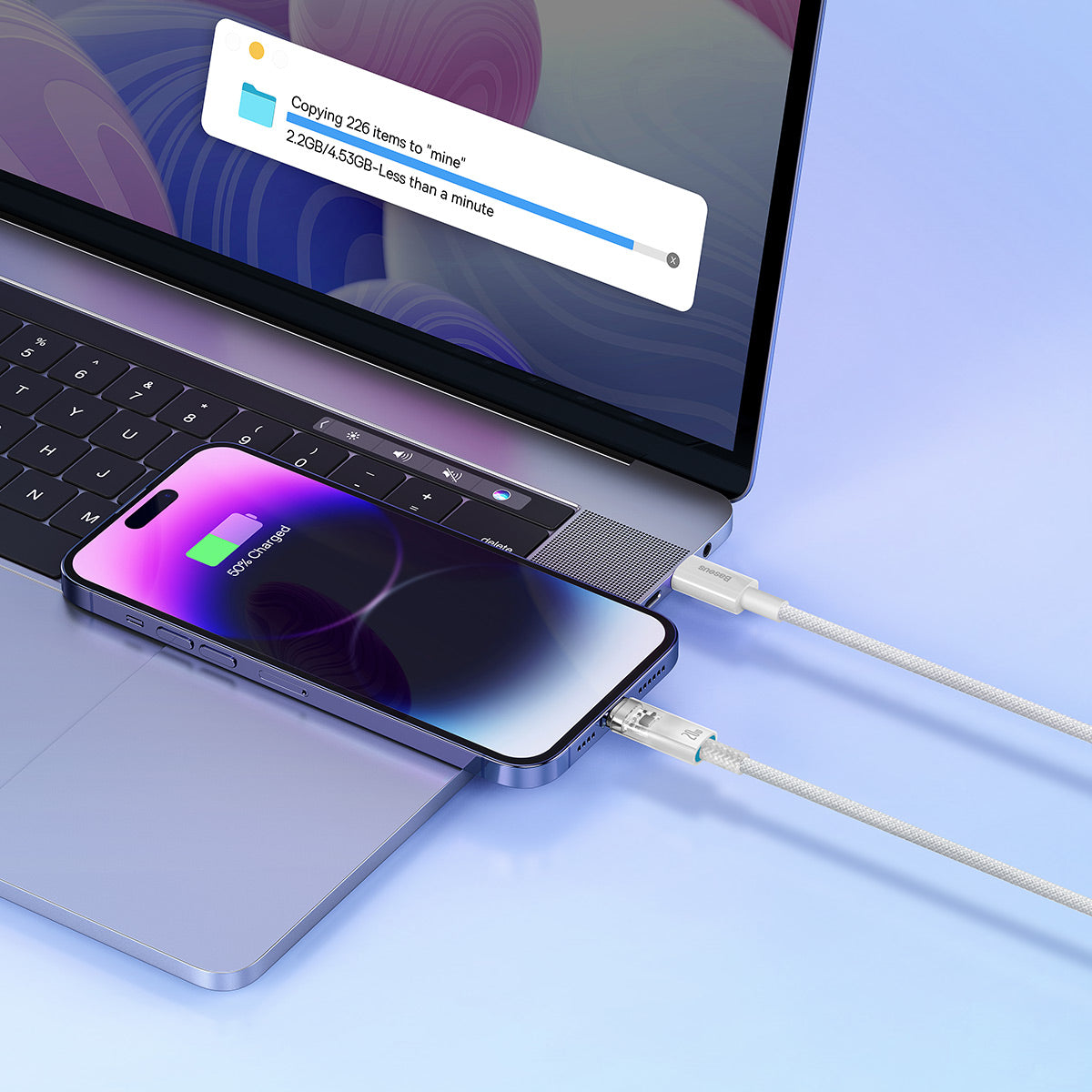 USB-C to Lightning Cable 1m
