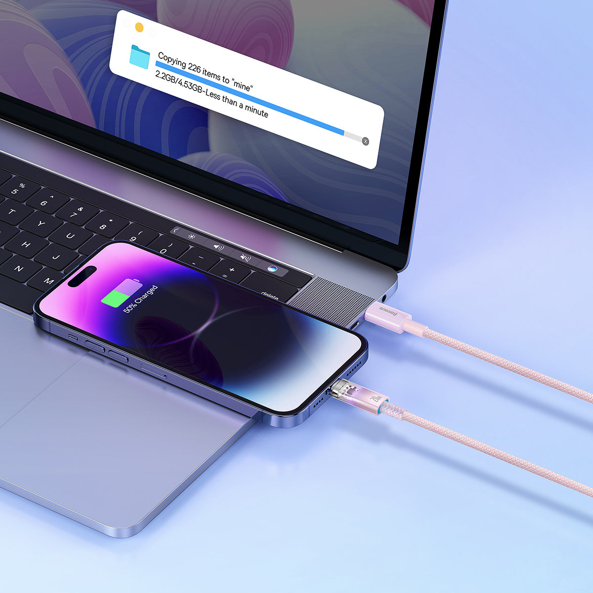 USB-C to Lightning Cable 1m