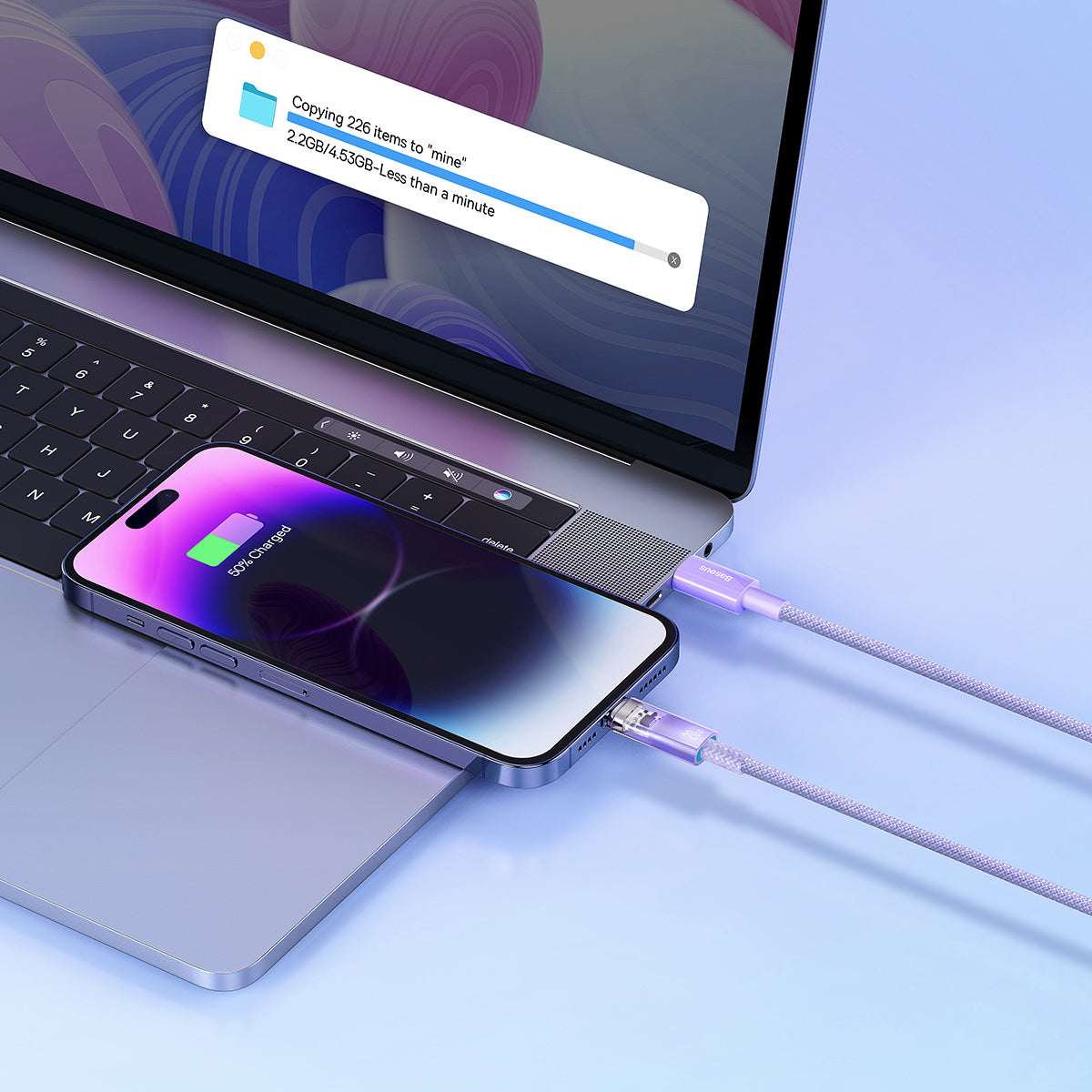 USB-C to Lightning Cable 1m