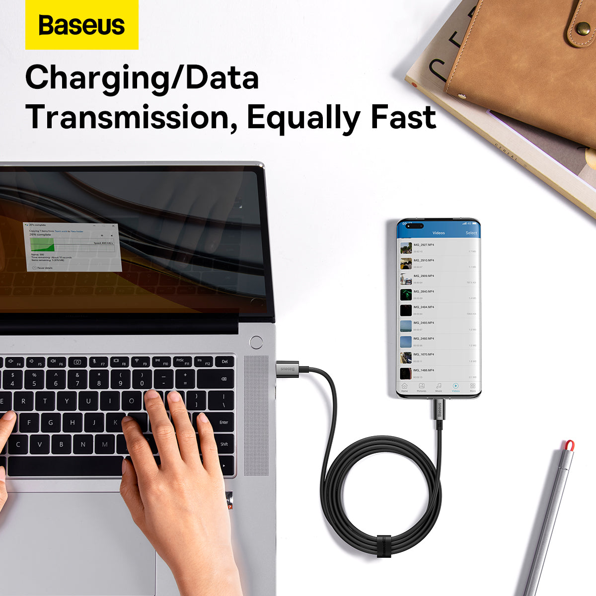 USB-A to USB-C Cable 2m