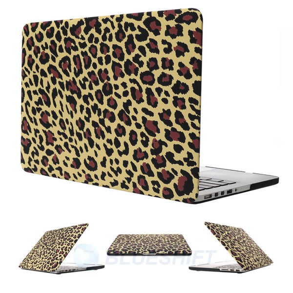 MacBook Pro 13" Retina (2013-2015) A1502 Designer Hard Case (Yellow Leopard)