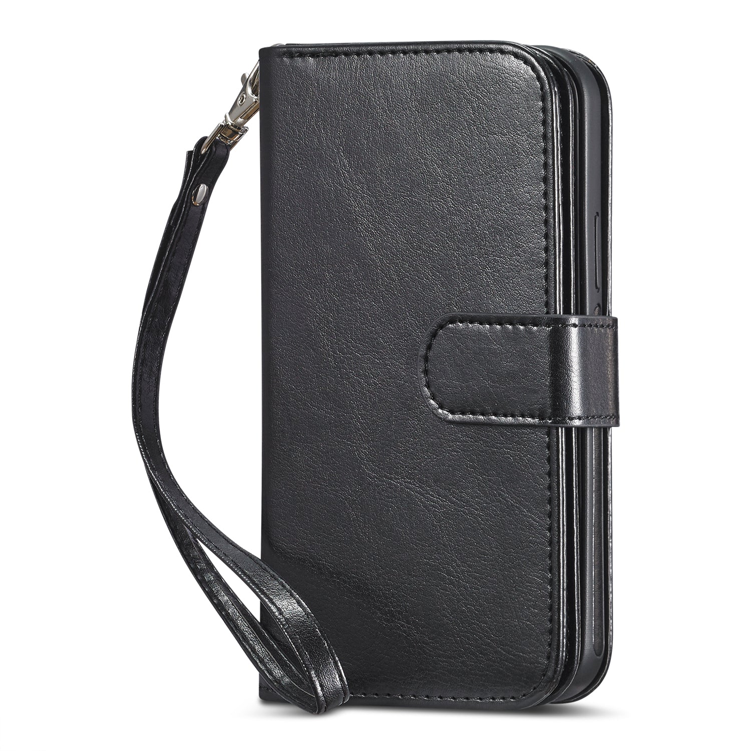 iPhone 13 Pro Max Case Double Wallet (Black)