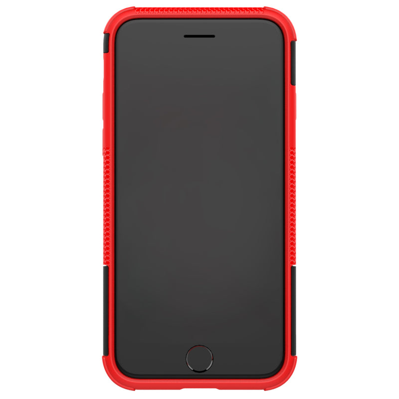 iPhone SE Case (3rd Gen) Heavy Duty (Red)