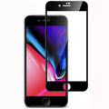 iPhone SE (3rd Gen) Glass Screen Protector Full Cover (Black) - Black