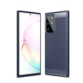 Samsung Note20Ultra Carbon Fibre TPU Case Slim Shockproof Cover Navy - Navy