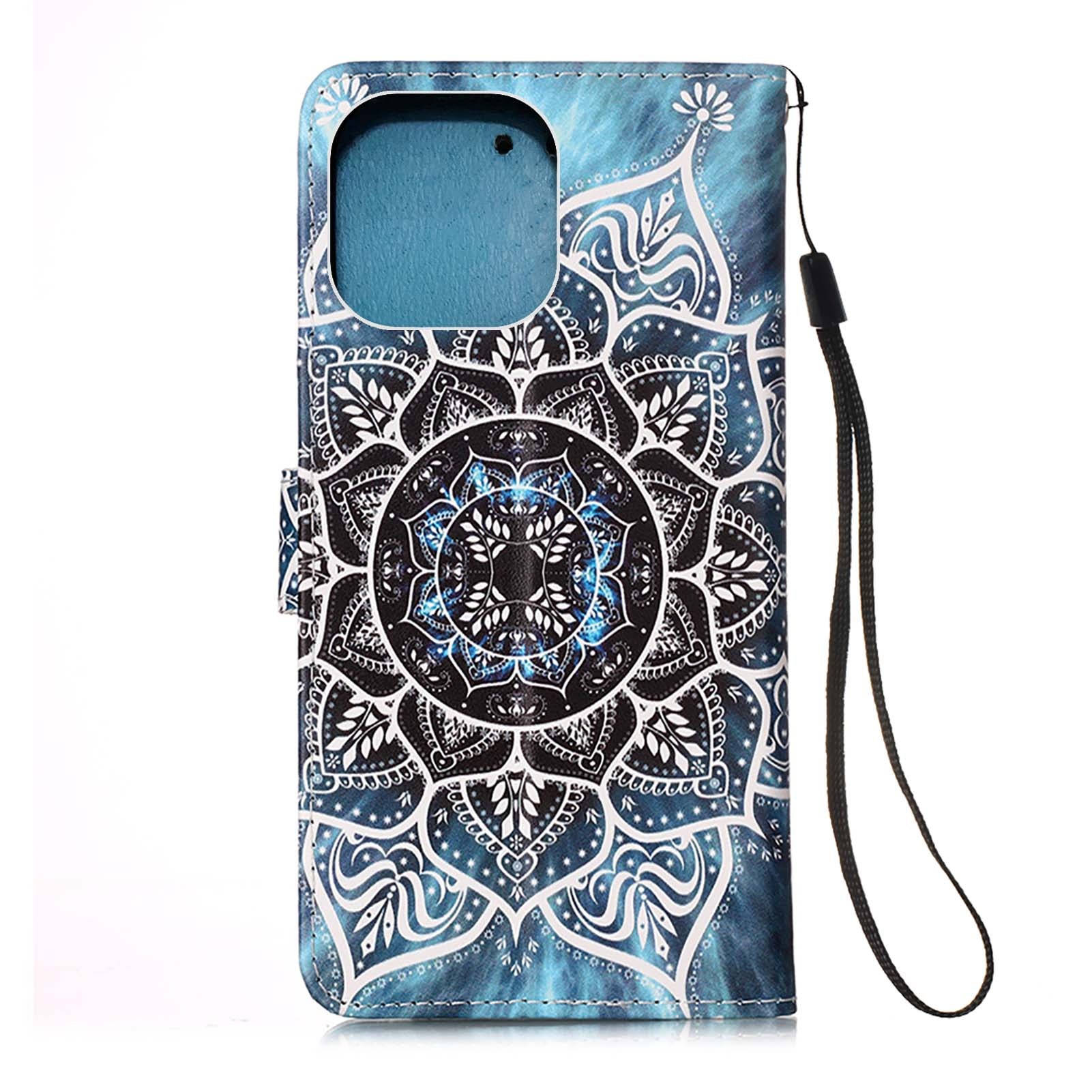 iPhone 13 Pro Max Case Designer PU (Mandala)