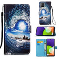 Samsung M32 Case Designer PU (SeaWave)