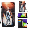 Samsung M32 Case Designer PU (Cat&Tiger)