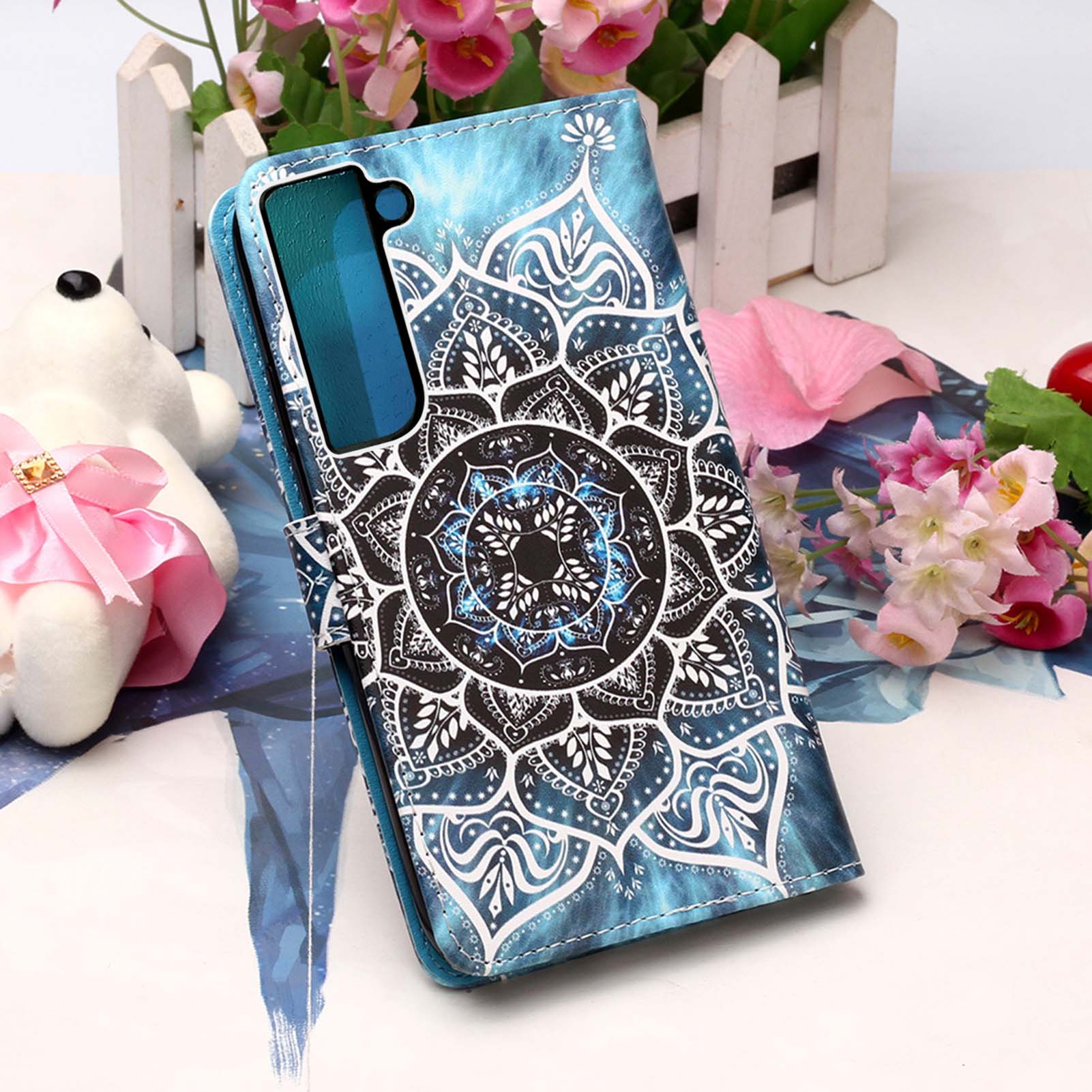 Samsung Galaxy S22+ Case Designer PU (Mandala)