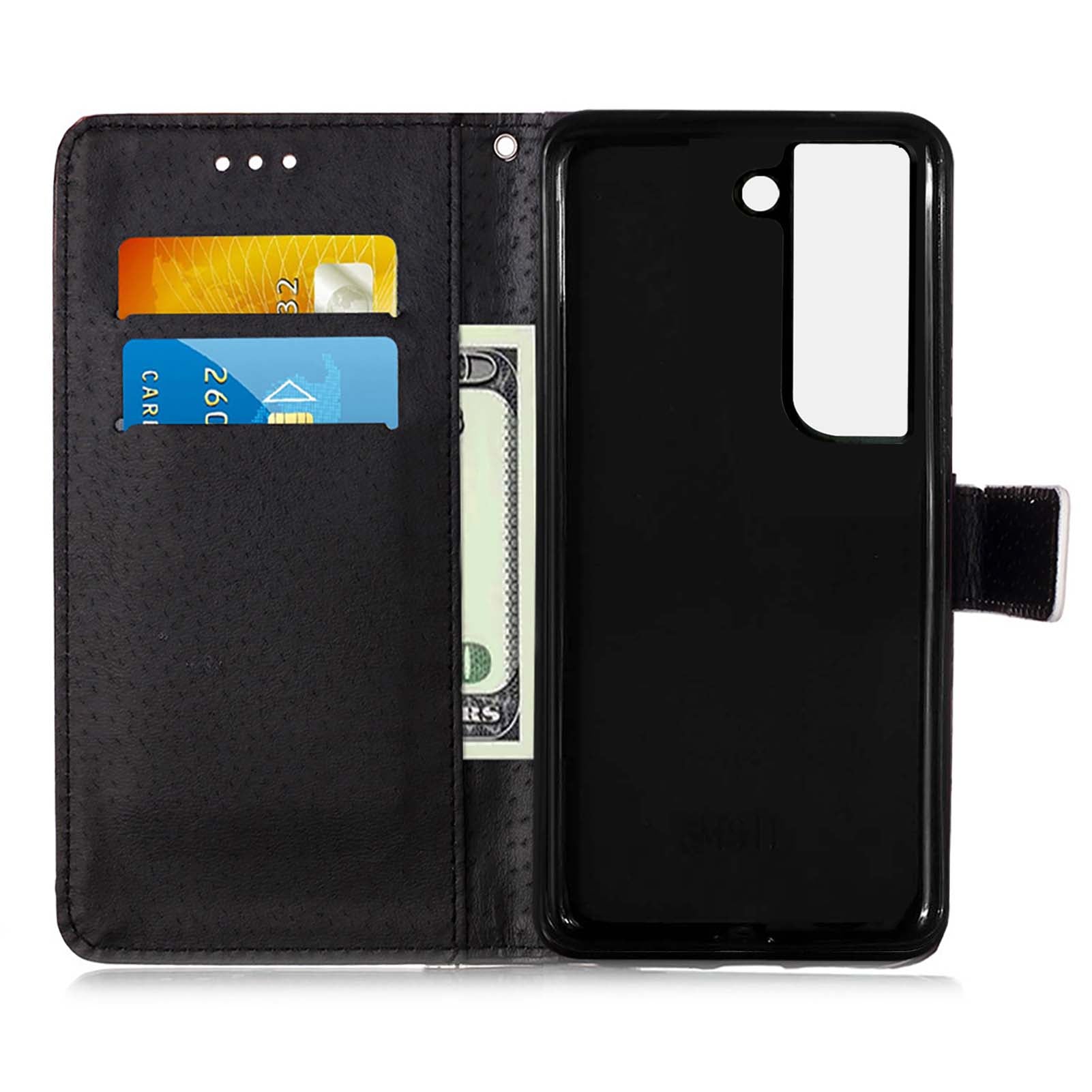 Samsung Galaxy S22 Ultra Case Designer PU (Cat&Tiger)
